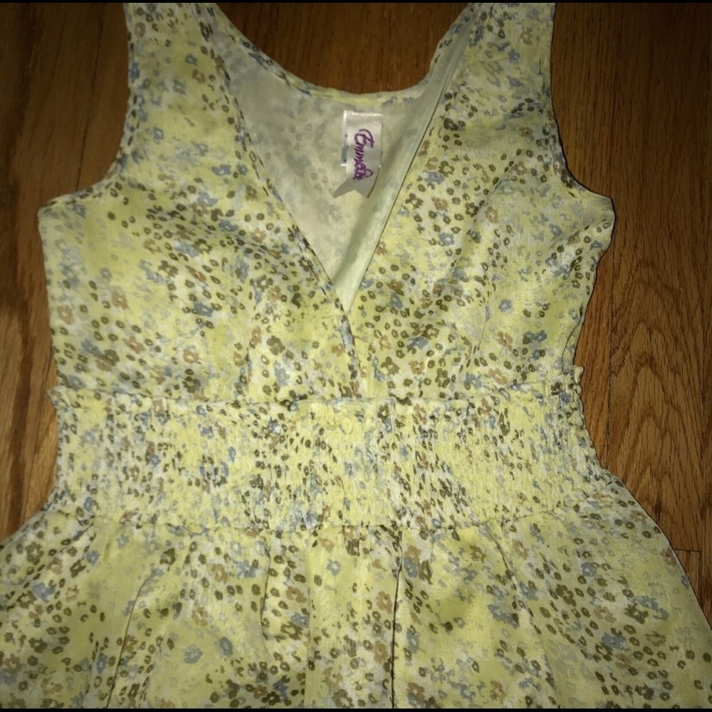 EMMELEE VNeck Floral Print Sleeveless Dress Sz M - Picture 6 of 8